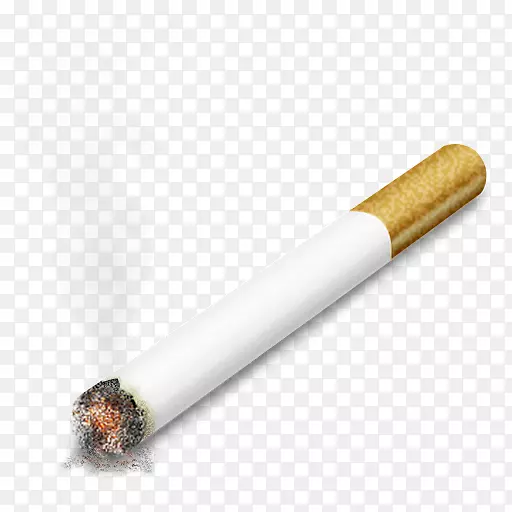 烟盒烟夹艺术-吸烟
