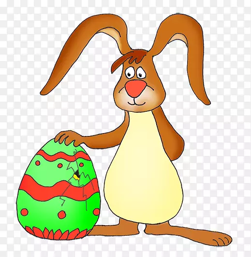 复活节兔子巧克力兔剪贴画-复活节兔子