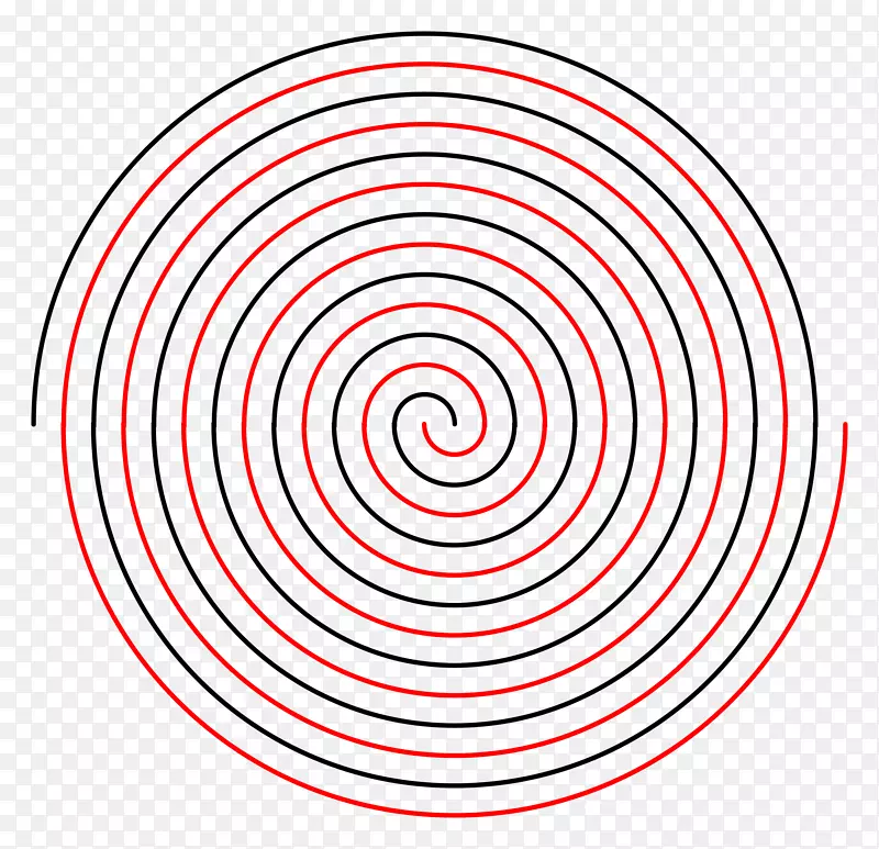 阿基米德螺旋圆线夹艺术.螺旋