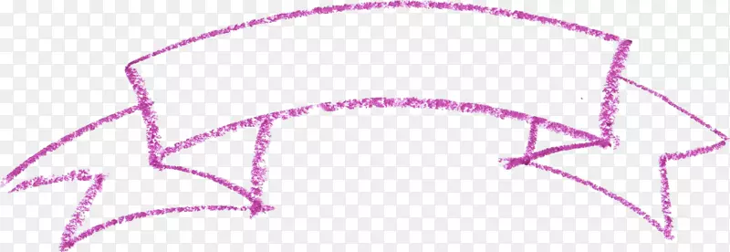 紫色剪彩艺术-缎带横幅