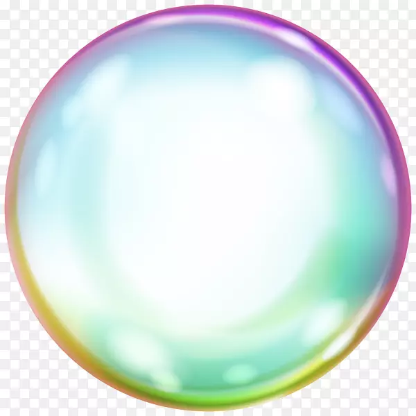 球形气泡形状剪贴画-气泡