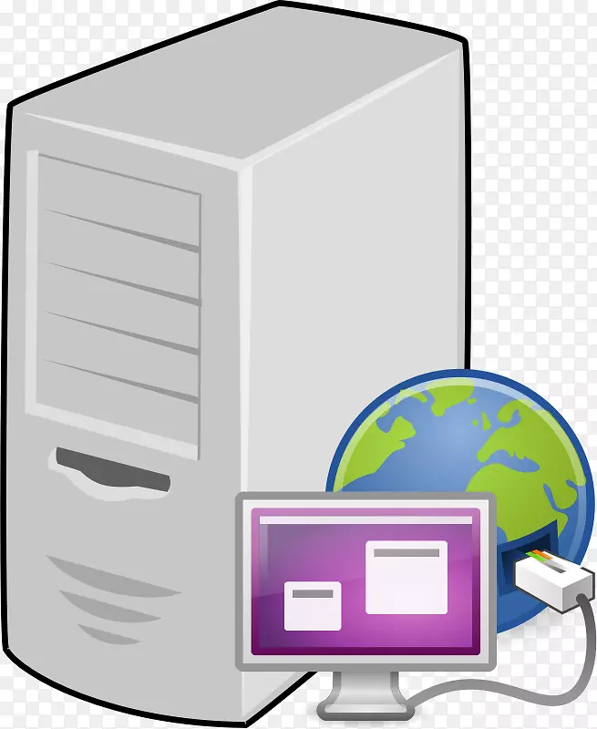 计算机服务器linux终端服务器项目计算机终端剪贴画服务器