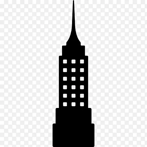 纽约市计算机图标建筑工程建筑-纽约市