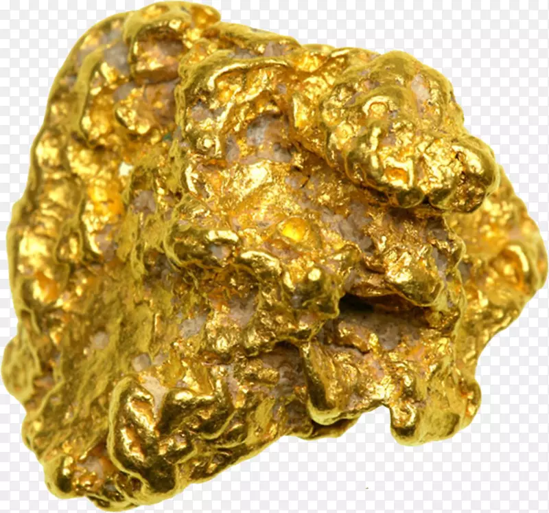 金块金属矿物金