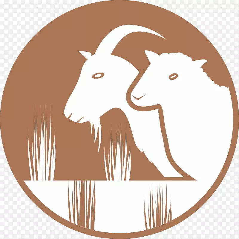 山羊牛羊哲学标志-旱地