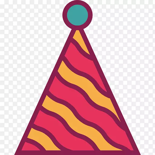 生日蛋糕-派对帽