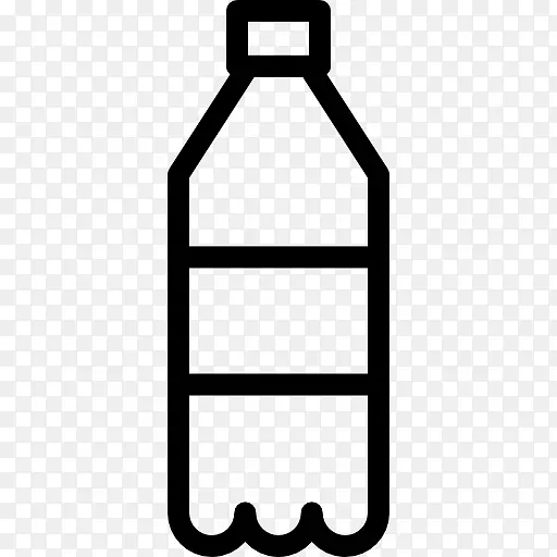 汽水可口可乐瓶电脑图标塑料瓶