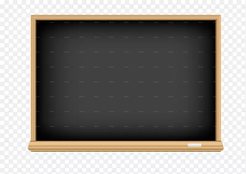 色域单色画框书架黑板