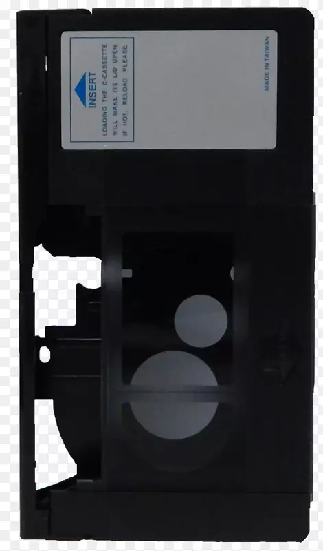 vhs-c电子紧凑型盒式磁带适配器.盒式磁带