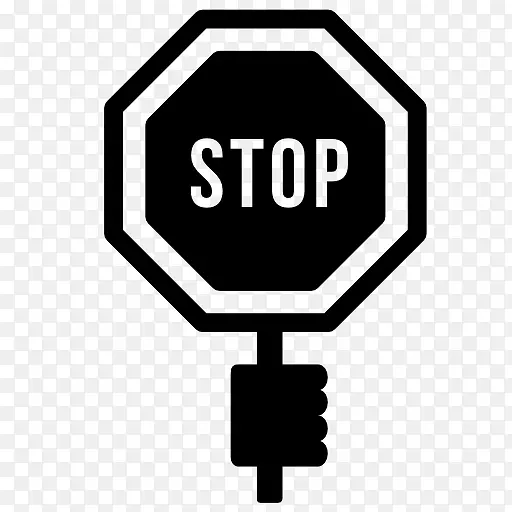 停车标志电脑图标交通标志剪辑艺术-标志停止