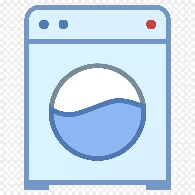 洗衣机电脑图标洗衣符号洗衣机