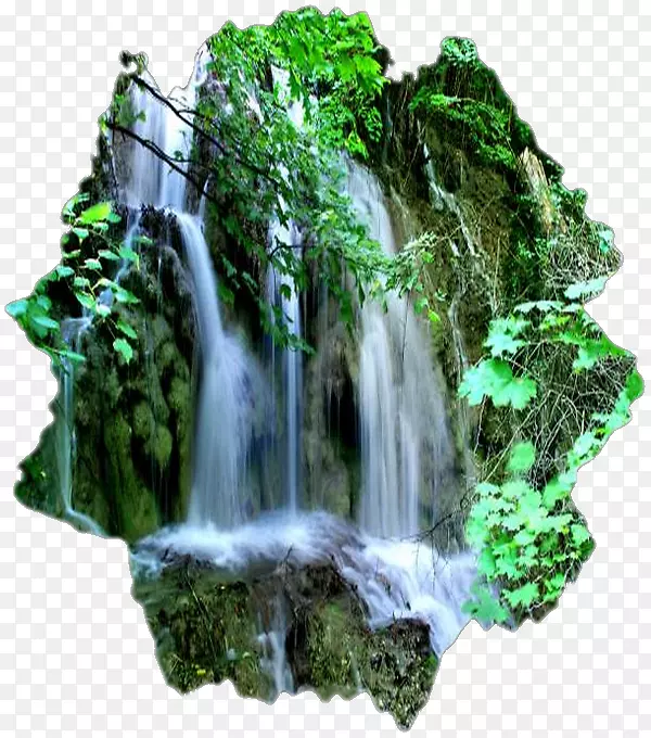 风景马杜莱旅游瀑布-瀑布