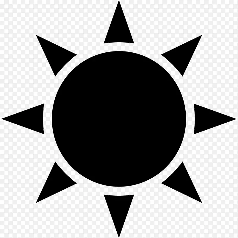 计算机图标符号剪辑艺术太阳