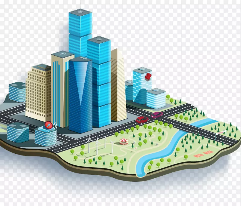 智能城市创新企业城市设计-城市