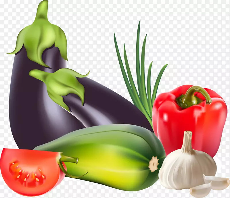 贝尔胡椒蔬菜汉堡，色拉诺胡椒蔬菜食品-蔬菜