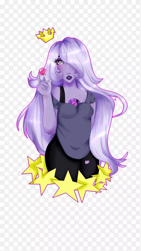 紫苏紫罗兰紫水晶