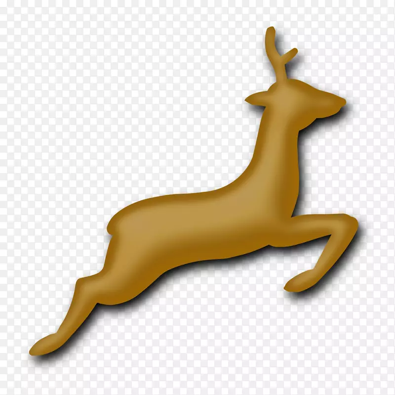 驯鹿电脑图标剪辑艺术鹿头