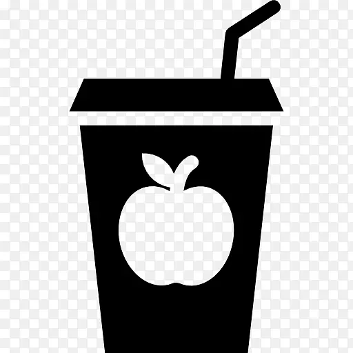 汽水苹果汁电脑图标.软饮料