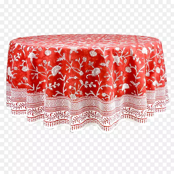 桌布纺织席长方形桃花桌布