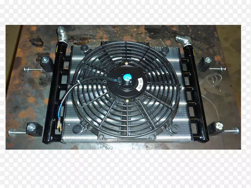 油冷液压油缸风扇液压机械冷却器