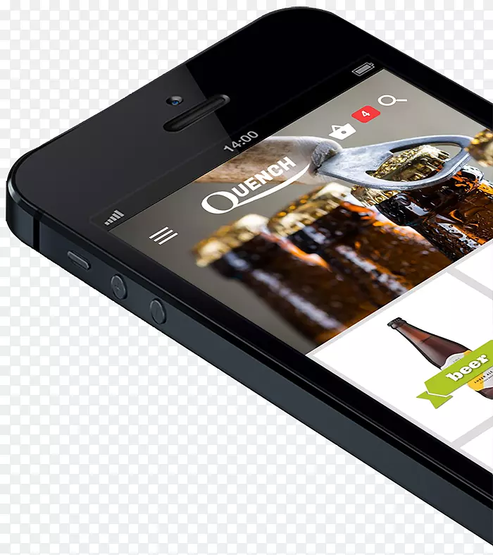 iphonepng通讯设备电子产品智能手机-啤酒飞溅