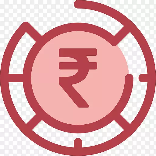 电脑图标印度卢比标志图标设计剪贴画卢比