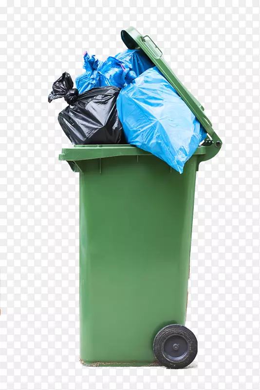 垃圾桶、废纸篮、回收箱、绿色垃圾桶