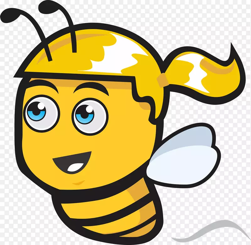 西方蜜蜂母蜂巢剪贴画-蜜蜂