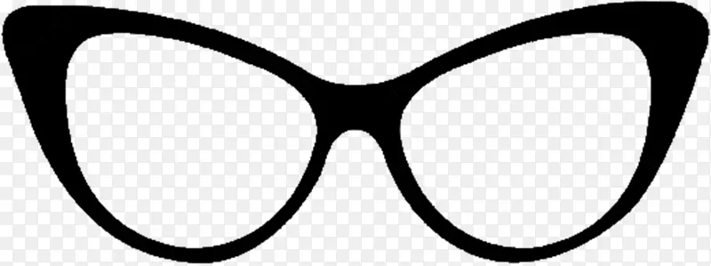 猫眼眼镜护目镜夹艺术眼镜