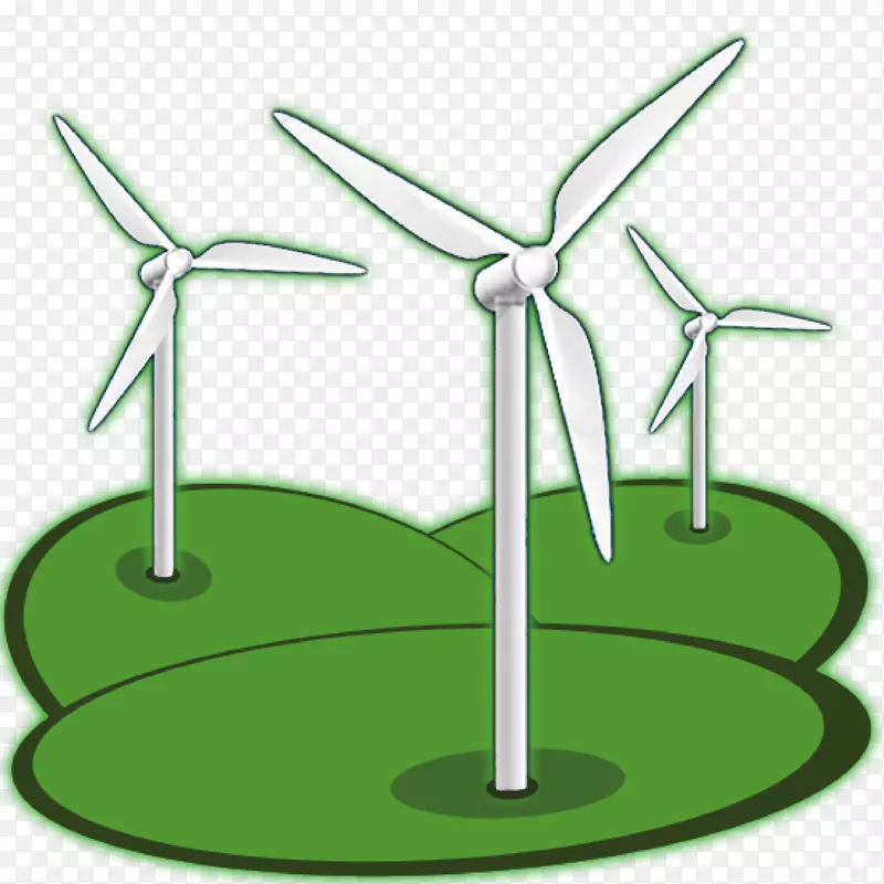 风力发电机，可再生能源，可再生资源，风能