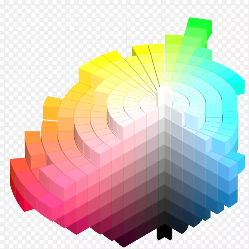 孟塞尔色系自然色系色彩空间明度-颜色