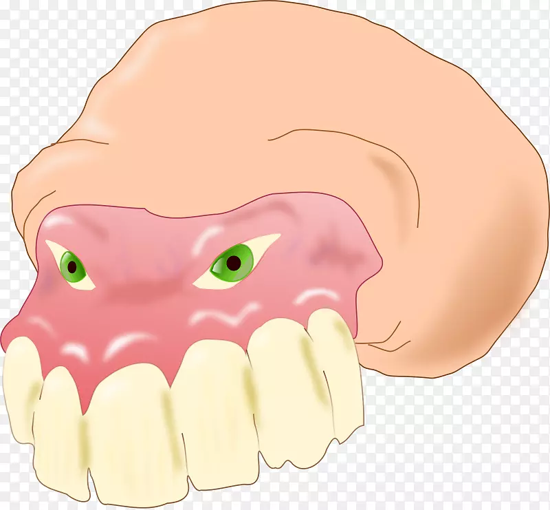 动画剪辑艺术-牙齿