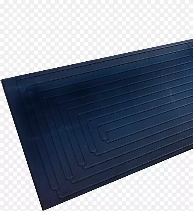 钴蓝矩形木材材料.太阳能电池板