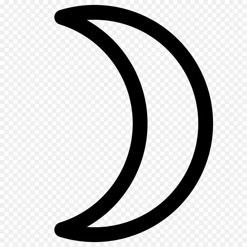 月亮天文符号占星学符号35