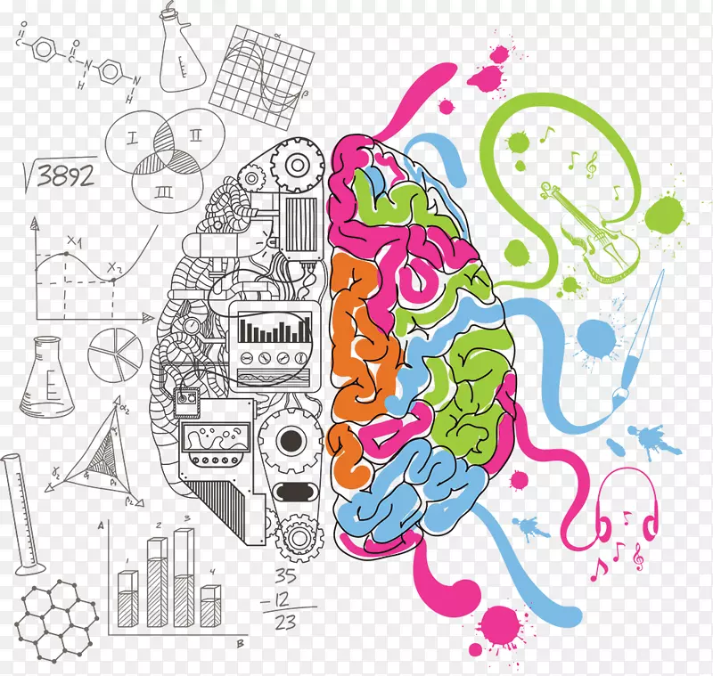 大脑半球创意脑广告-大脑