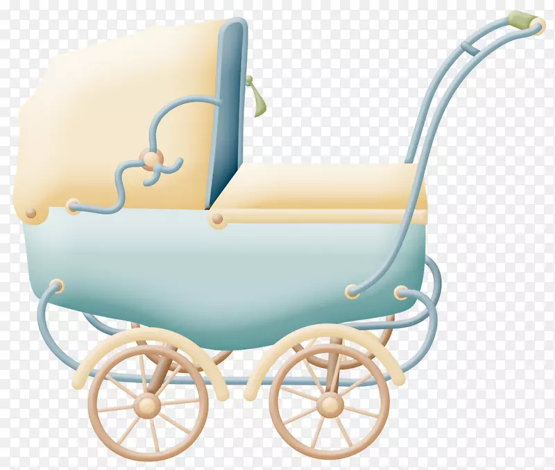 婴儿运输婴儿摄影夹子艺术.婴儿车