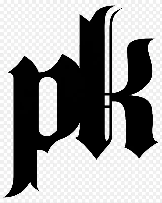 PK音响公司标志低音