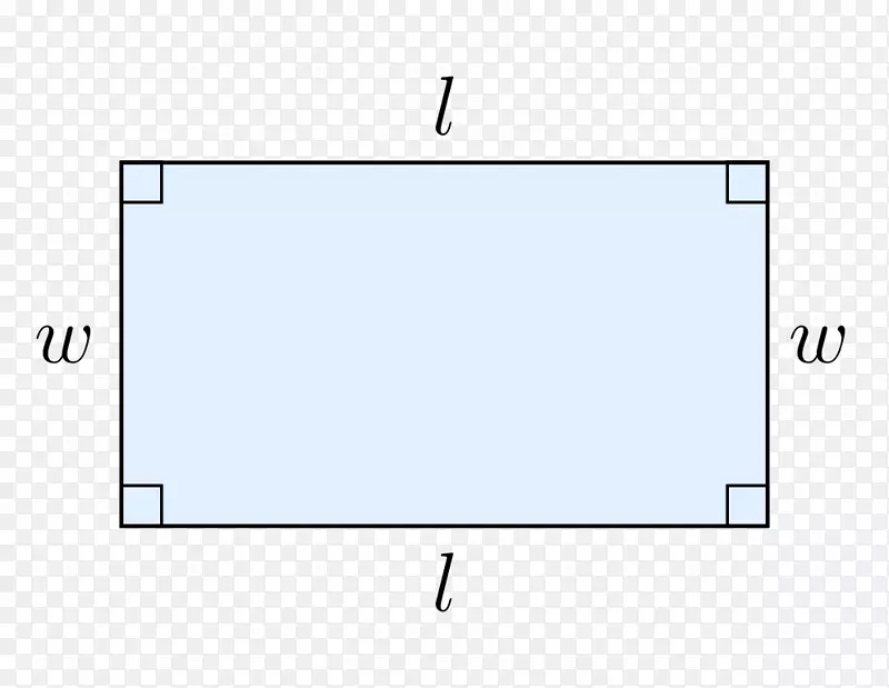 矩形面积长度周长二维空间矩形