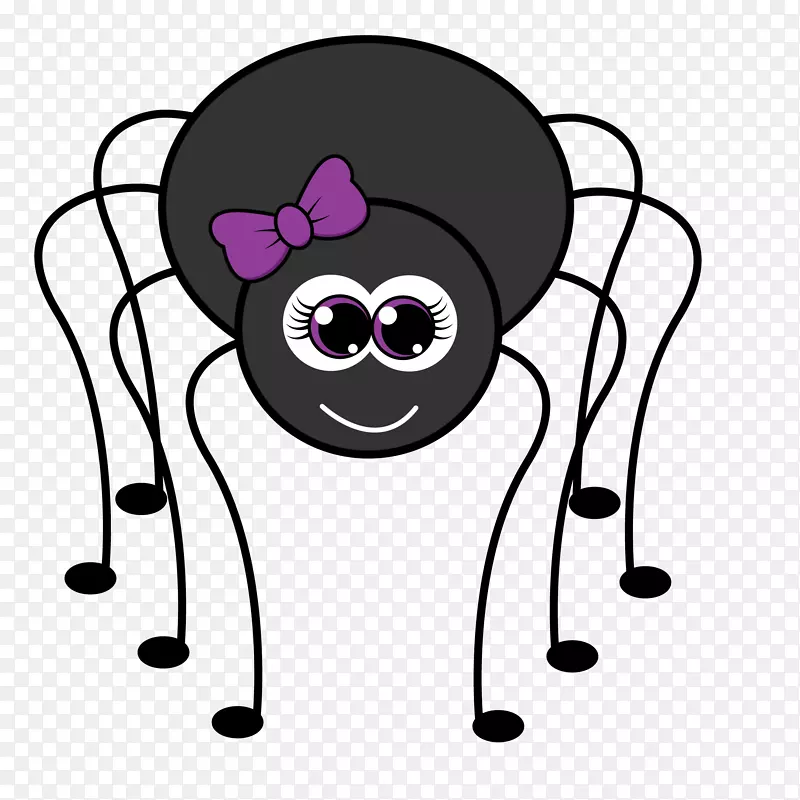 蜘蛛剪贴画-蜘蛛