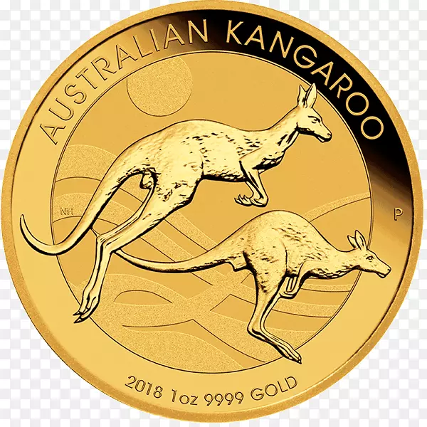 珀斯铸币澳大利亚金块袋鼠金币