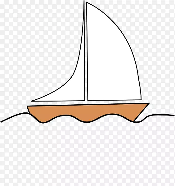 帆船快艇剪贴画船