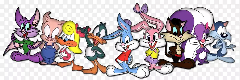 芭比兔子小卡通冒险：巴斯特崩溃了！巴斯特兔子勇敢的鸭子胡闹曲调-兔子