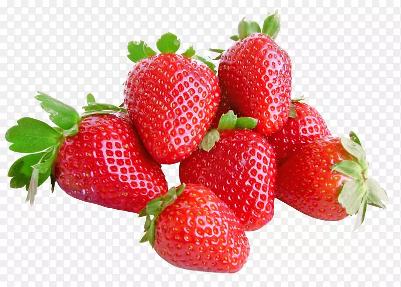 野生草莓水果剪贴画-草莓果