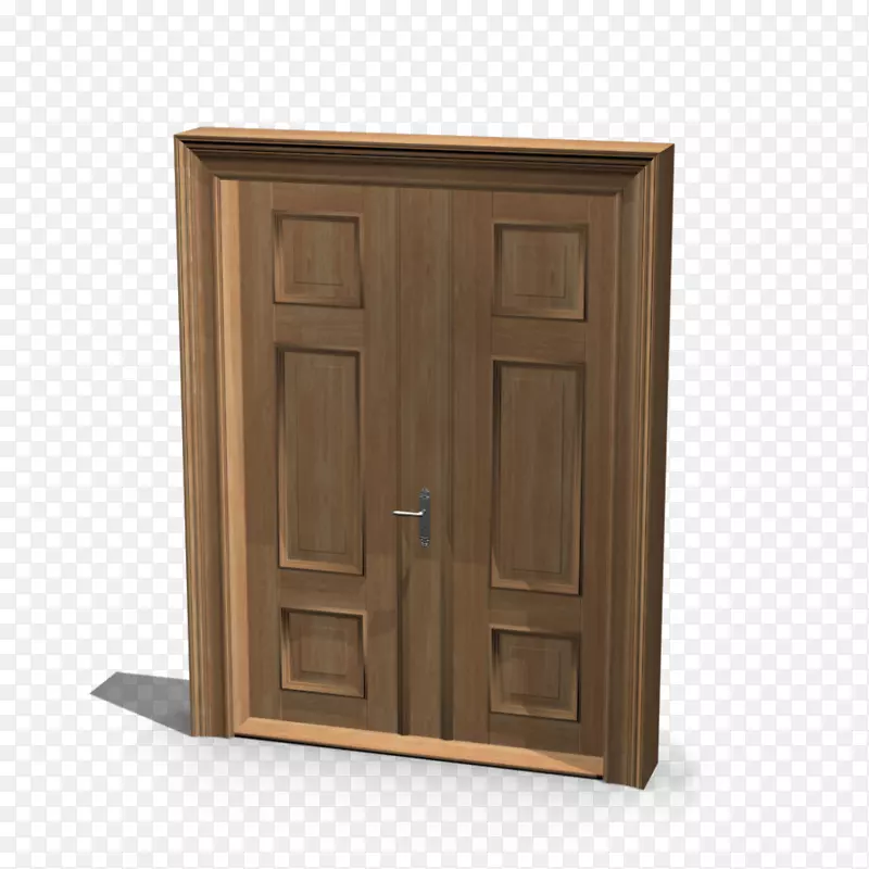 门实木家具、衣柜和衣柜.木制