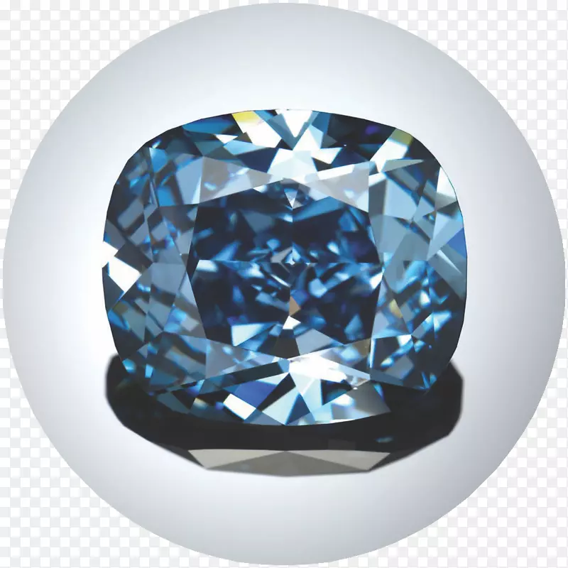 碧月约瑟芬钻石蓝色钻石甜美约瑟芬钻石自然历史博物馆洛杉矶县-辉煌