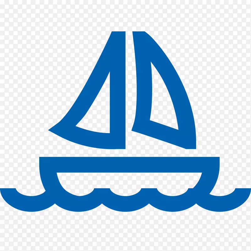 帆船电脑图标帆船字体航行