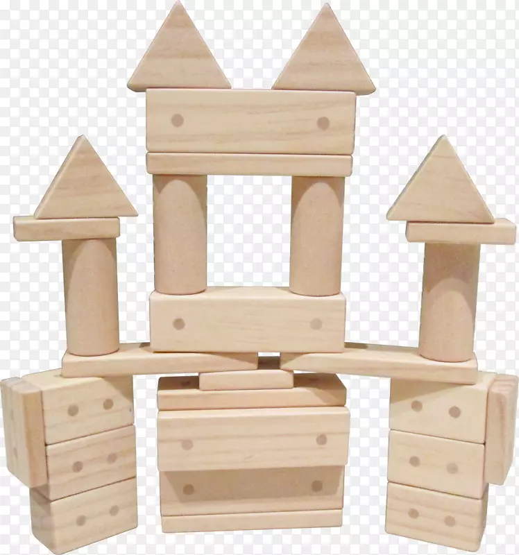 玩具砌块建筑工程成套木块