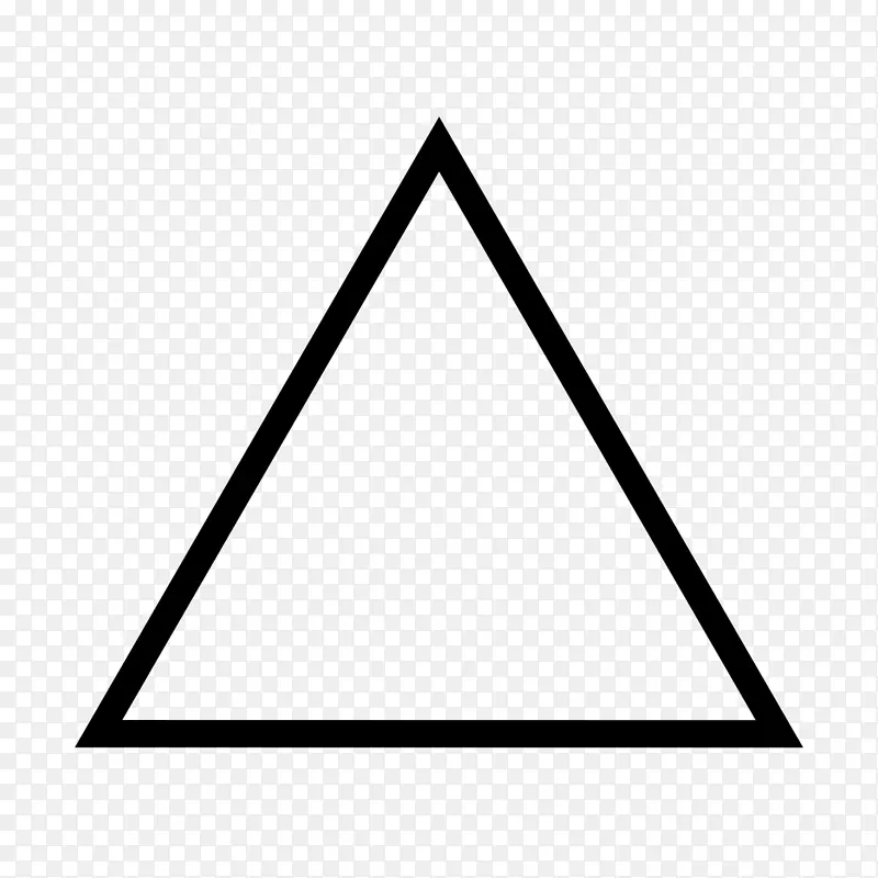 炼金术符号火焰经典元素炼金术三角形