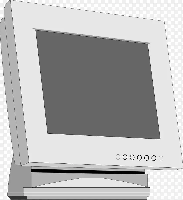 电脑显示器显示设备电脑图标剪贴画监视器