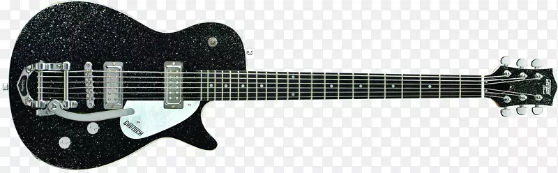 Fender Jaguar男中音自定义挡泥板遥控男中音吉他Gretsch-电吉他